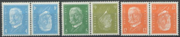 ZUSAMMENDRUCKE K 9,11,13 **, 1932, Hindenburg, 3 Kehrdrucke, Postfrisch, Pracht, Mi. 120.- - Zusammendrucke