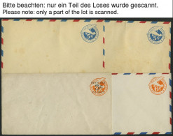 GANZSACHEN Ca. 1929-1980, Partie Von 60 Ungebrauchten Luftpost-Ganzsachen Und Aerogrammen, Meist Pracht - Autres & Non Classés