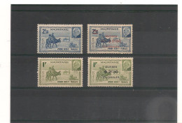 MAURITANIE 1941/44 N° 123/124*-131/132 * - Neufs