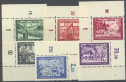 Dt. Reich 773-78 **, 1941, Postkameradschaft, In Postfrischen Bogenecken, Prachtsatz - Autres & Non Classés