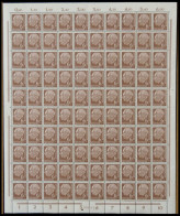 BUNDESREPUBLIK 180 **, 1954, 6 Pf. Heuss Im Bogen (100) Mit HAN 15216.54 2, Postfrisch, Pracht - Autres & Non Classés