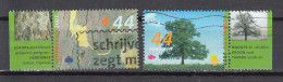 Nederland 2007 Nvph Nr 2510+ 2511, Mi Nr 2508 + 2509  Bomen In De Zomer   Met Tab - Usati