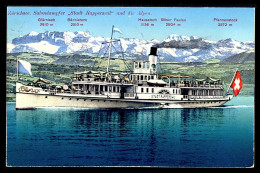 ZÜRICHSEE SALONDAMPFER - 1923 - RAPPERSWIL -  - Other & Unclassified