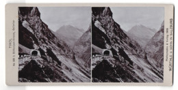 Stereo-Foto Würthle & Sohn, Salzburg, Ansicht Prad Am Stilfserjoch, Blick Auf Die Stilfserjoch Strasse  - Stereoscoop