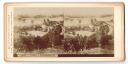 Stereo-Fotografie Clemenz Kauffmann, Berlin, Ansicht Coblenz A. Rh., Blick Nach Der Eisenbahnbrücke  - Photos Stéréoscopiques