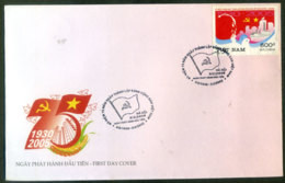 FDC Vietnam Viet Nam 2005 : 75th Founding Anniversary Of Viet Nam Communist Party (Ms933) - Vietnam