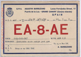 Ad9264 - SPAIN - RADIO FREQUENCY CARD  -  1949 - Radio