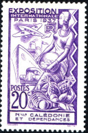NUOVA CALEDONIA, NEW CALEDONIA, MOSTRA INTERNAZIONALE PARIGI, 1937, NUOVI (MLH*) Mi:NC 200, Scott:NC 208, Yt:NC 166 - Unused Stamps