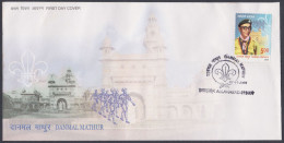 Inde India 2009 FDC Danmal Mathur, Scout, Scouts, Scouting, First Day Cover - Other & Unclassified