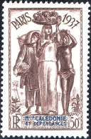 NUOVA CALEDONIA, NEW CALEDONIA, MOSTRA INTERNAZIONALE PARIGI, 1937, NUOVI (MLH*) Mi:NC 203, Scott:NC 211, Yt:NC 169 (2,0 - Unused Stamps