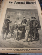 JOURNAL ILLUSTRE 94 / INTERROGATOIRE ANARCHISTE HENRY /ATTENTAT EXPLOSION AU CAFE TERMINUS - Tijdschriften - Voor 1900