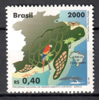 Brazil 2000 Brasil / Birds Turtles Crabs MNH Tortugas Aves Cangrejos Vögel Schildkröten Krabben / Cu21534  8-2 - Sonstige & Ohne Zuordnung