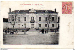 89 - CHATEL - CENSOIR ( Yonne )    - L'Hotel De Ville ( Ecrit Depuis Saint Cyr Les Colons ) - Autres & Non Classés