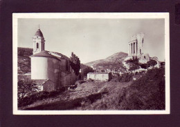 06 - LA TURBIE - L'ÉGLISE ET LE TROPHÉE D'AUGUSTE -  - La Turbie