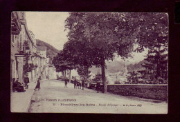 88 - PLOMBIERES-les-BAINS - ROUTE D'EPINAL - ANIMÉE -  - Plombieres Les Bains