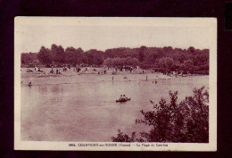 89 - CHAMPIGNY-sur-YONNE - LA PLAGE DE COURLON - ANIMÉE -  - Champigny