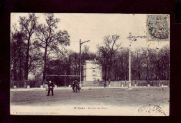 93 - SAINT-OUEN - ENTRÉE DU PARC - ANIMÉE -  - Saint Ouen