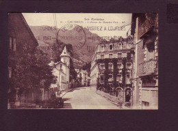 65 - CAUTERETS - AVENUE DU MAMELON VERT - ANIMÉE -  - Cauterets