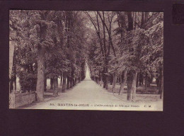 78 - MANTES-la-JOLIE - ALLÉE CENTRALE DE L'ILE AUX DAMES -  - Mantes La Jolie