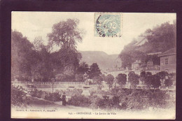 38 - GRENOBLE - JARDIN DE VILLE - ANIMÉE -  - Grenoble