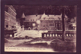 38 - GRENOBLE - EFFET DE NUIT DEVANT L'HOTEL DE VILLE SOUS LA NEIGE -  - Grenoble