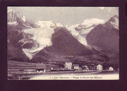 74 - CHAMONIX - VILLAGE ET GLACIER DES BOSSONS -  - Chamonix-Mont-Blanc