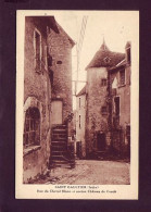 36 - SAINT-GAULTIER - RUE DU CHEVAL-BLANC ET ANCIEN CHATEAU DE CONDE -  - Sonstige & Ohne Zuordnung