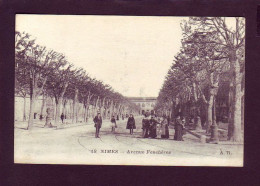 30 - NIMES - AVENUE FECHERES - ANIMÉE -  - Nîmes