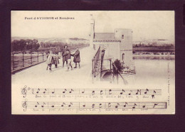 84 - AVIGNON - PONT D'AVIGNON ET RONDEAU - ANIMÉE -  - Avignon (Palais & Pont)