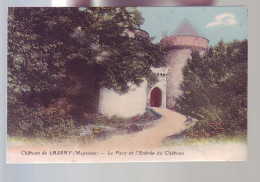 53 - MAYENNE - LE PARC ET L'ENTRÉE DU CHATEAU - COLORISÉE -  - Mayenne