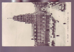 62 - CALAIS - LE MUSÉE ET LA RUE ROYALE - ANIMÉE - ATTELAGE  -  - Calais