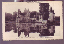 61 - MORTRÉE - CHATEAU D'O ET LA PIECE D'EAU -  - Mortree