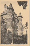 UZERCHE  (19  ) LE  CHÂTEAU   PONTIER   -  C  P  A  -  ( 24  /  4 / 151  ) - Castles