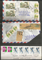 19 Timbres De Chine ( Sur Devant De Lettre ) - Otros & Sin Clasificación