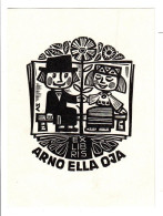 Ex Libris.75mmx100mm. S.Väljal Balticum - Bookplates