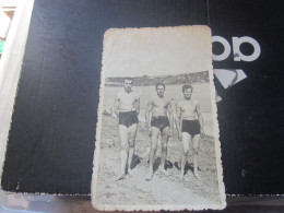 Muscular Man Swimsuit Old Photo Postcards Ujvidek NoVI SAD Foto Tizian - Mode