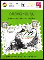 CYCLING - ITALIA AZZANO DECIMO 30 E 31.1.1993 - CAMPIONATI DEL MONDO DI CICLOCROSS - BROCHURE CROSSPHIL '93 - A - Cyclisme