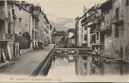 X123327 HAUTE SAVOIE ANNECY LE VIEUX LE QUAI DE L' EVECHE - Annecy-le-Vieux