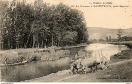 19. CPA - BASTEYROUX -  La Maronne - Près Argentat - Attelage De Boeufs - Série La Corréze Illustrée - 1922 - - Other & Unclassified