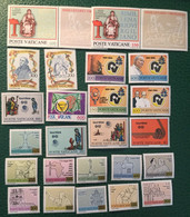 1981 - Vaticano -  Serie Annata Completa - 24 Valori - Nuovo - Unused Stamps