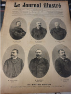 JOURNAL ILLUSTRE 94 / HANOTAUX LEYGUES FAURE DELCASSE BARTHOU LOURTIES PAPE ET EMPEREUR /PAUL BOURGET - Revistas - Antes 1900