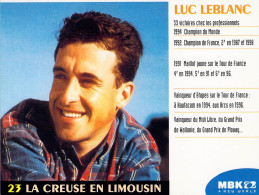 Cyclisme, Luc Leblanc - Cyclisme