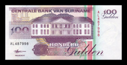 Surinam Suriname 100 Gulden 1998 Pick 139b Sc Unc - Surinam