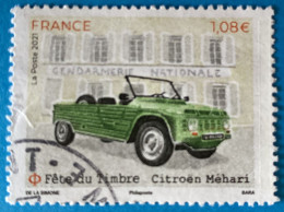 France 2021 : Fête Du Timbre, Voitures Anciennes N° 5519 Oblitéré - Used Stamps