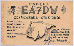 Ad9273 - SPAIN - RADIO FREQUENCY CARD -  1953 - Radio