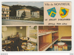 38 Le COLLET D'ALLEVARD N°38 Centre De Vacances De La Ville De 93 Montreuil En 3 Vues - Montreuil