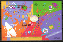 Macau 1999 Macao / Telecommunications MNH Telecomunicaciones Telekommunikation / Ks08  33-37 - Telekom