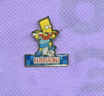 Rare Pins Simpson Bart Sport Lustucru Ab170 - Comics