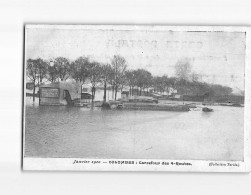 COLOMBES : Carrefour Des 4 Routes, Inondations 1910 - Très Bon état - Colombes