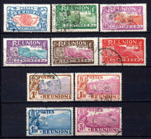 Réunion - 1928 -  Nouvelles Valeurs - N° 109 à 118  - Oblit - Used - Usados